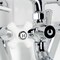 Kingston Brass Tub Wall Mount Clawfoot Tub Faucet with Hand Shower, Polished Chrome KS229PXC - alternate 2